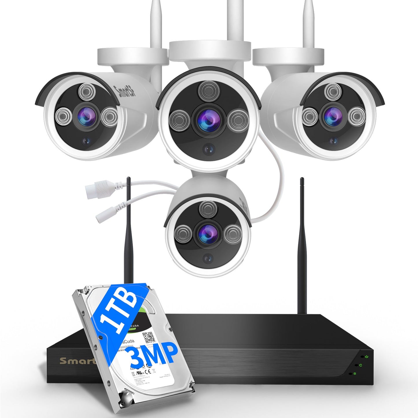 3MP Wireless Security System